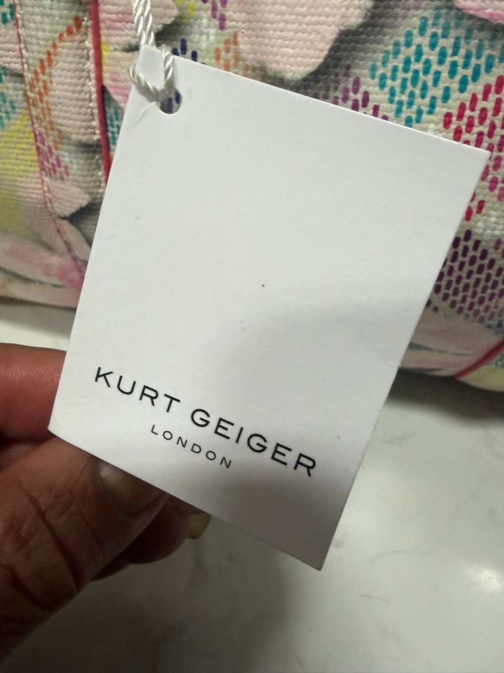 Kurt Geiger Duffel Crossbody Bag. NEW with Tags . - Picture 3 of 9